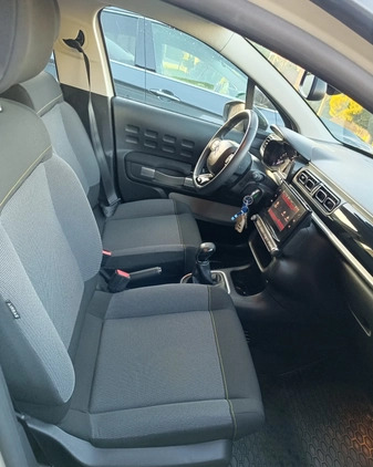 Citroen C3 cena 48000 przebieg: 97000, rok produkcji 2019 z Chełm małe 742
